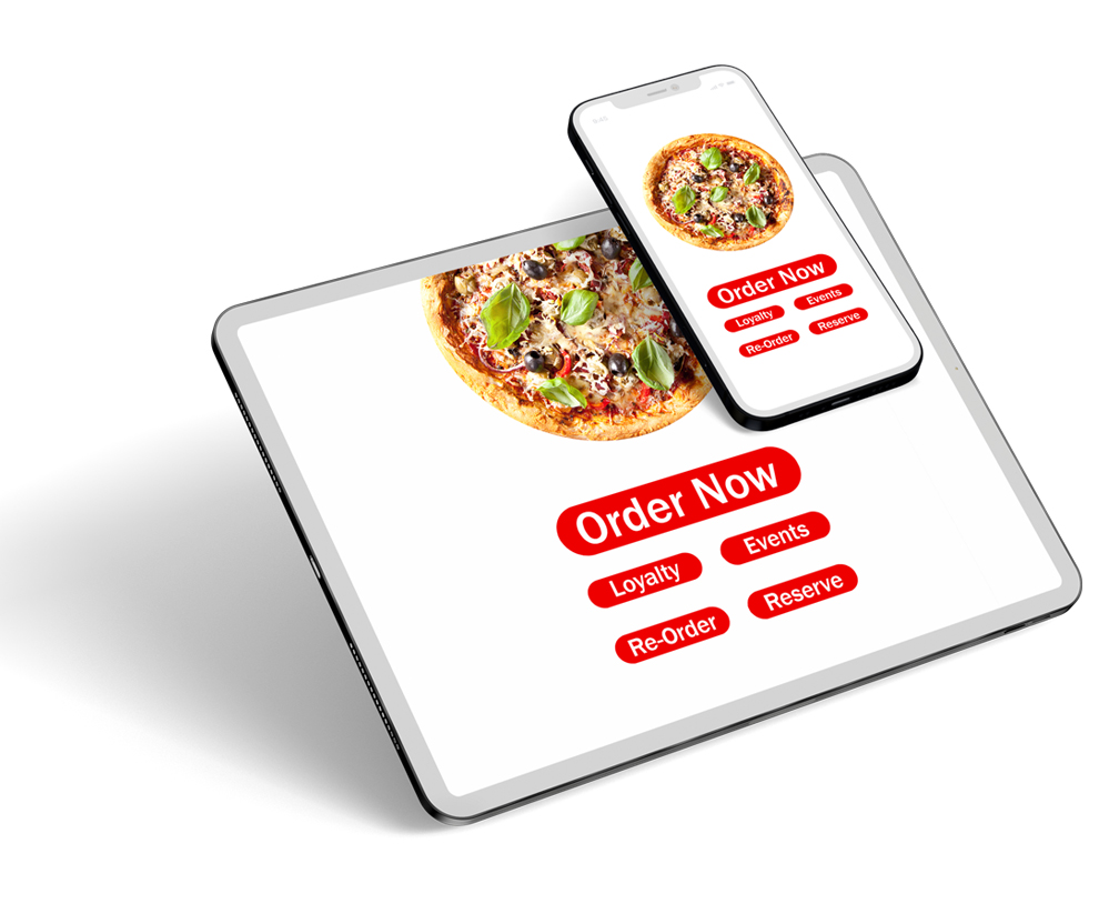 Design your custom pizza app