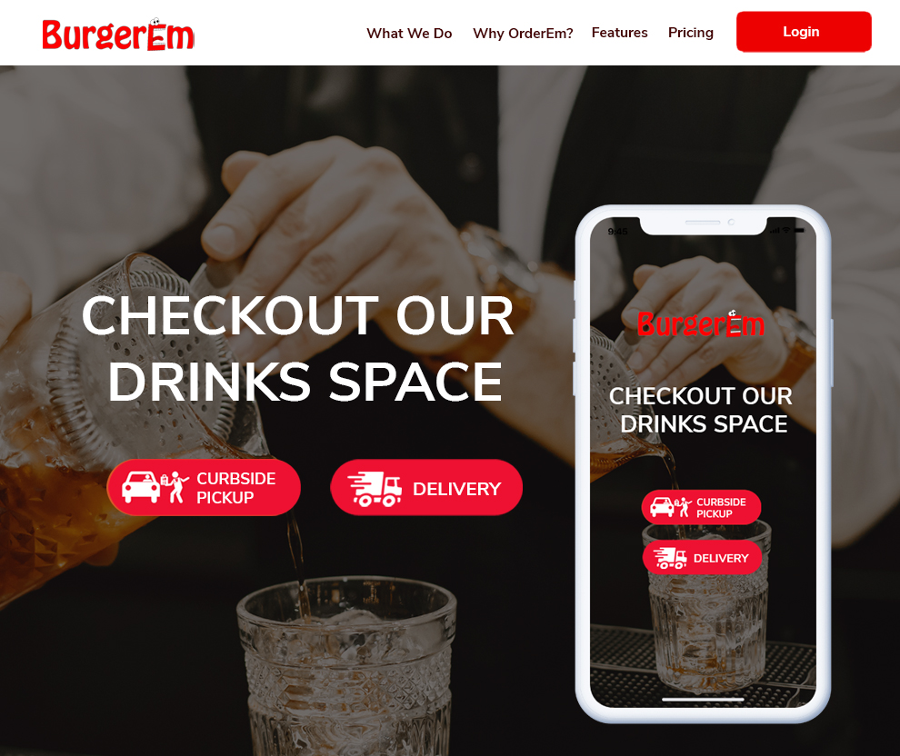 Launch online ordering for bars