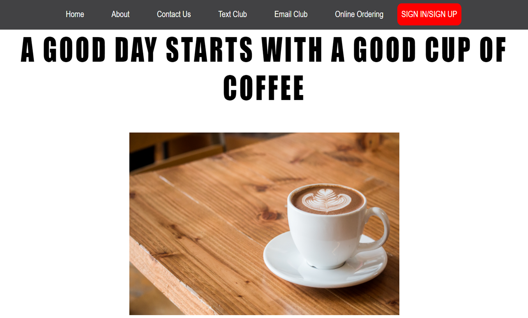 Create custom website now
