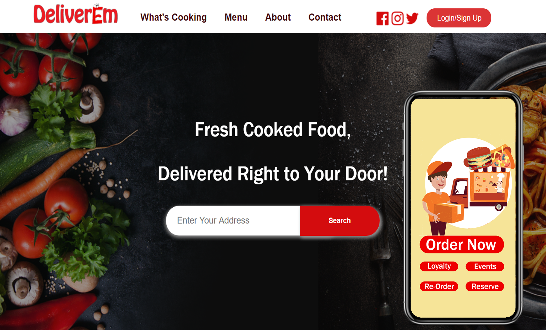 Launch your online ordering website