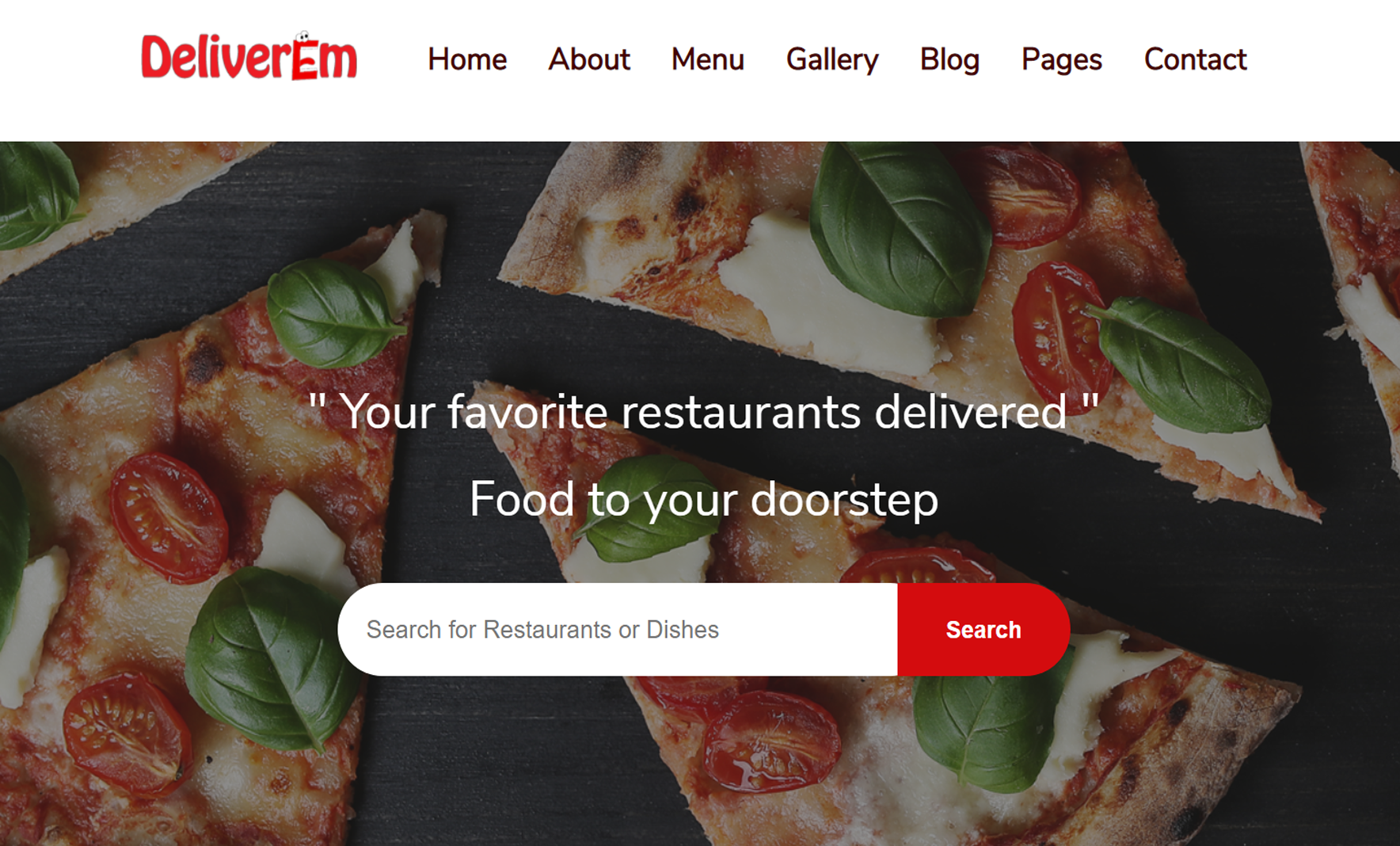 Create your delivery service app