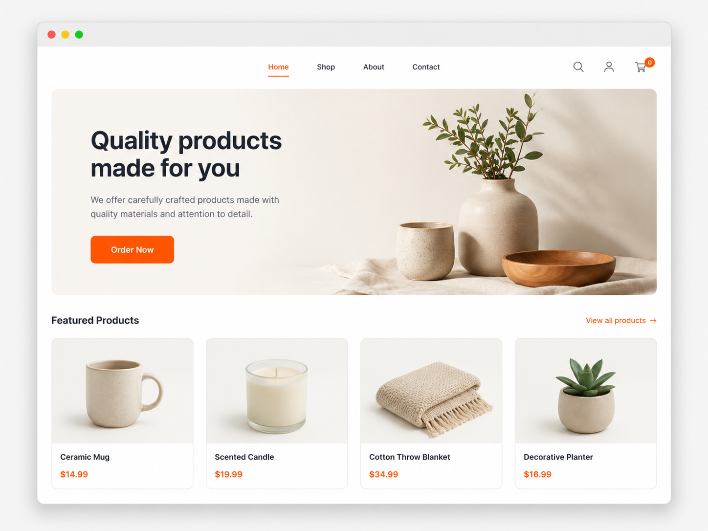 Generate Launch website