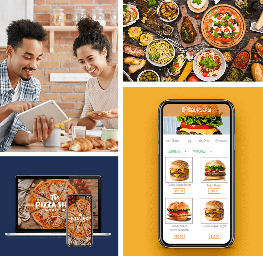 Set up online shop for Restaurants,Pizzerias,Bars,Food trucks,Delivery services