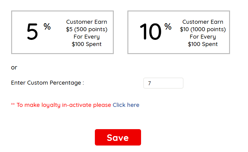 Build loyalty programs
