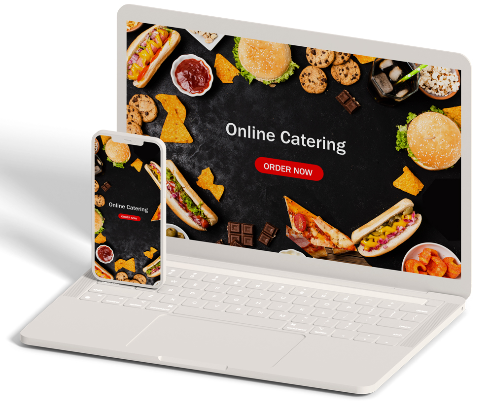 Commission-free online catering