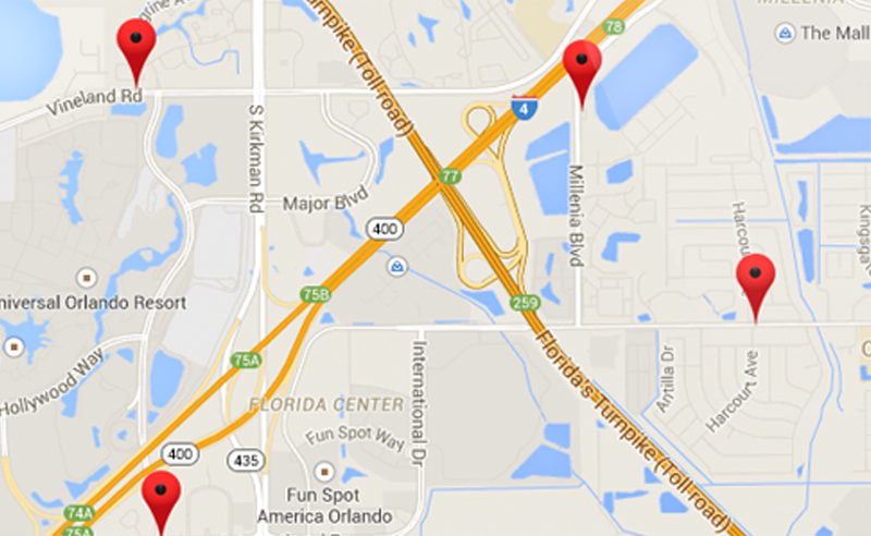 Manage multiple locations