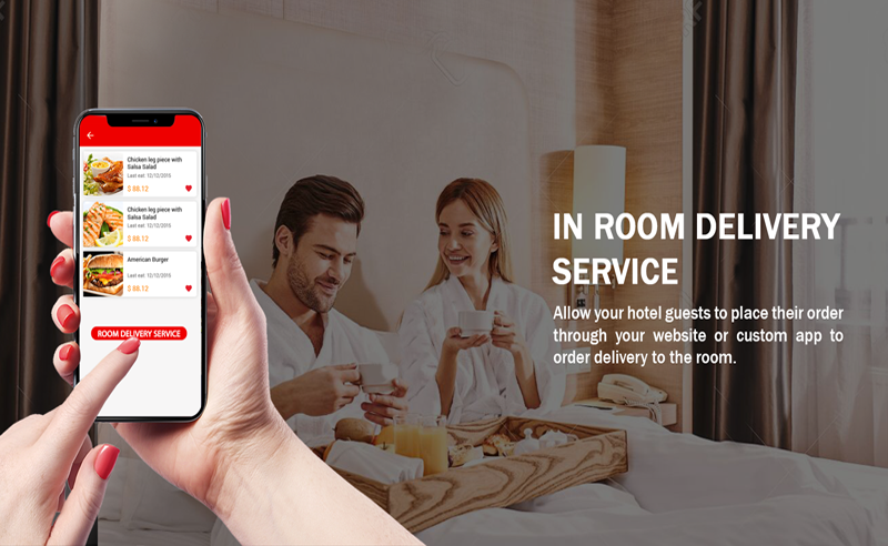 Take in-room orders