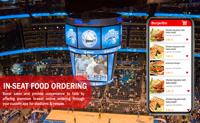 Take in-seat food orders