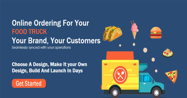 Online Ordering For Food Trucks Web App And Facebook